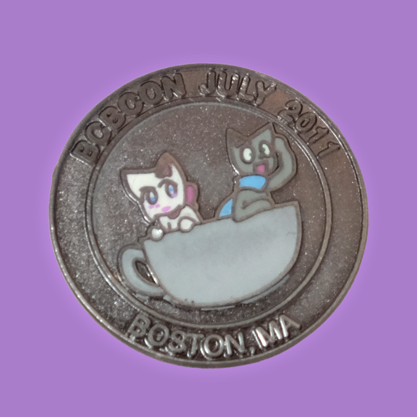 BCBCon 2011 enamel pin