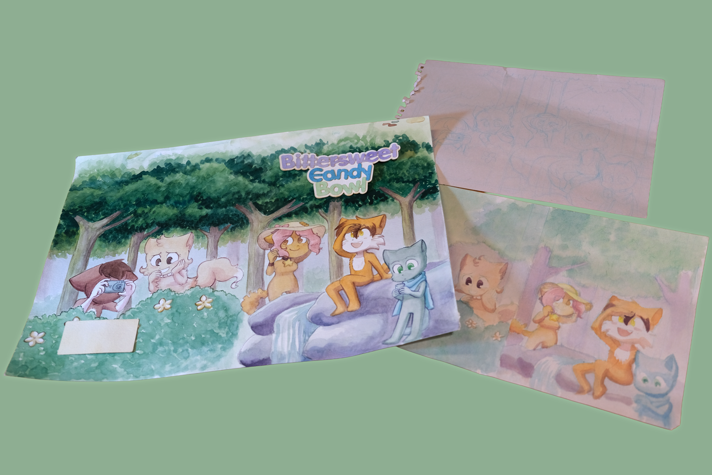 Volume 5 cover painting